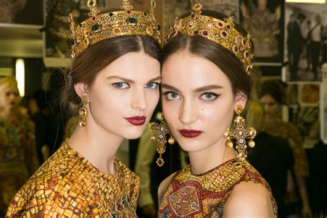 dolce gabbana 2013 fall winter backstage|Dolce & Gabbana Fall 2013 Backstage Beauty with Pat McGrath.